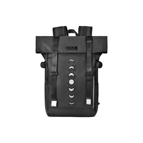 COEXISTENCE Polyester Laptop Bag Backpack Tubas Unisex Black