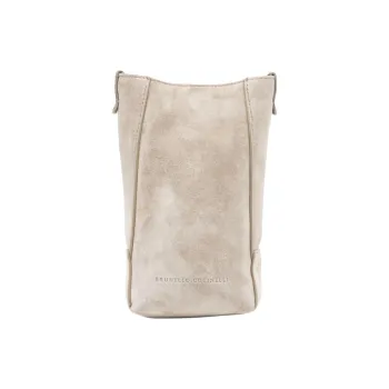 Brunello Cucinelli Suede Shoulder Bag