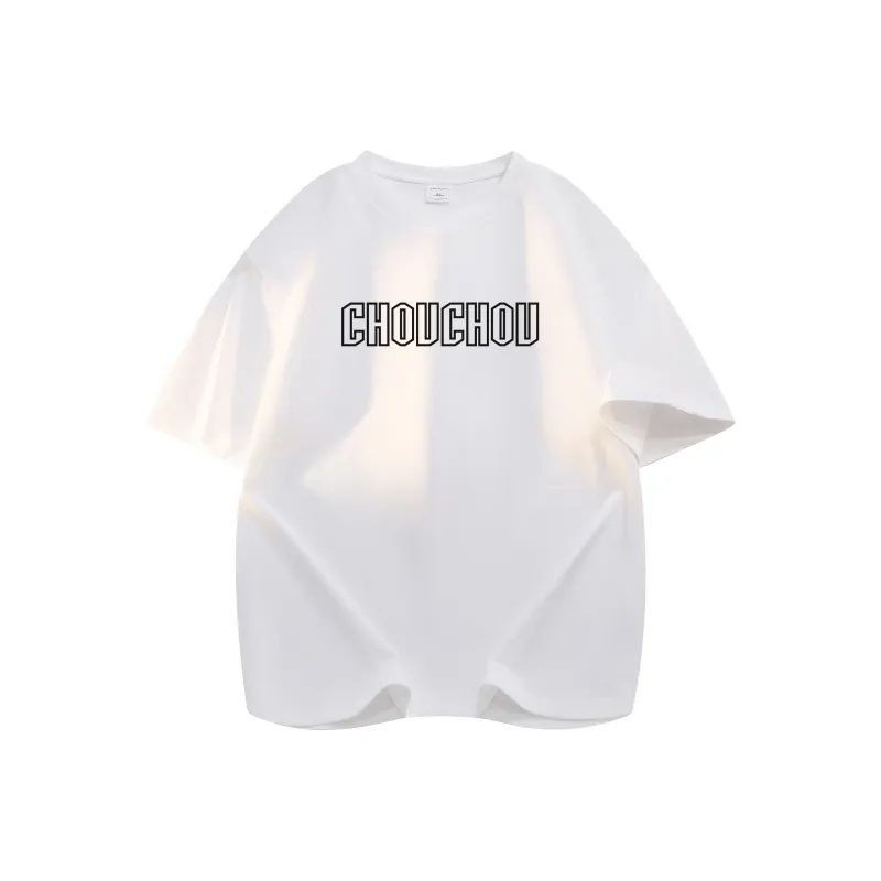 CHOUCHOUS Drop Shoulder Sleeve T Shirt Women's-8