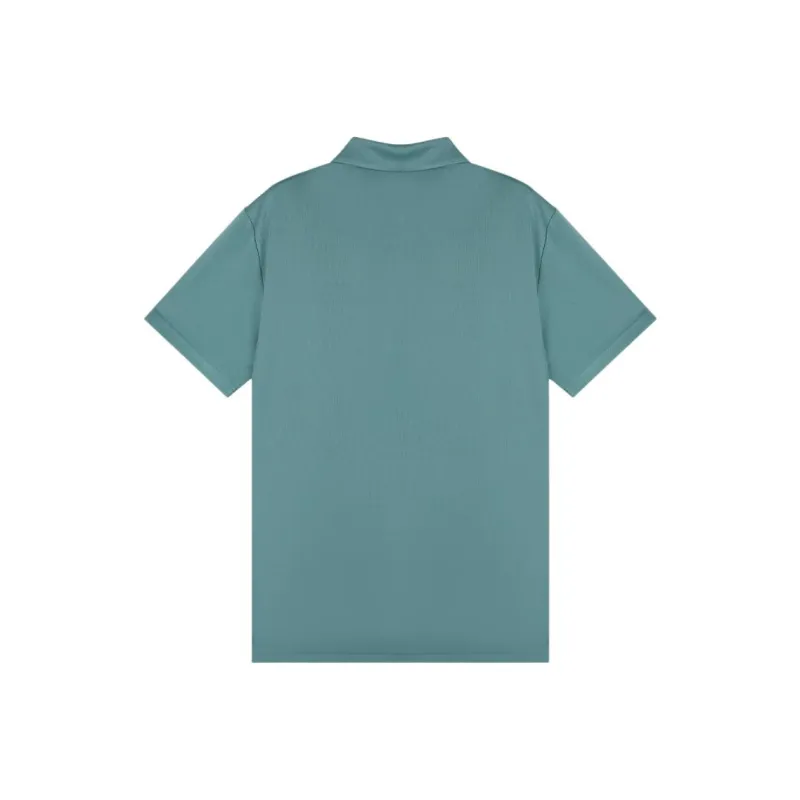 XTEP Polo Shirt Men's Turquoise Tile Green-1
