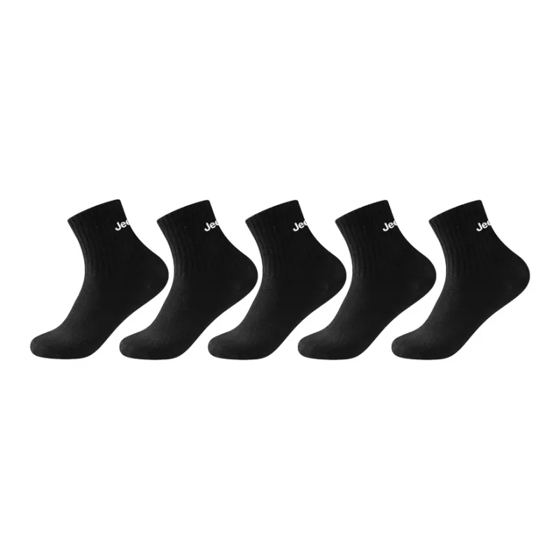 Jeep Mid Calf Socks Unisex 5 Pack-20