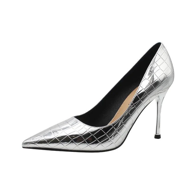 Lan Miao Slim Heel High Heels Women's-7