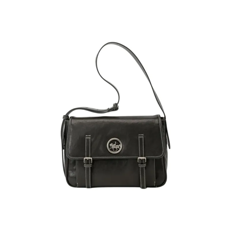 Why Vegetable Tanned Cow Leather Messenger Crossbody Bag, Shoulder Bag Medium Size Women's Multicolor-10