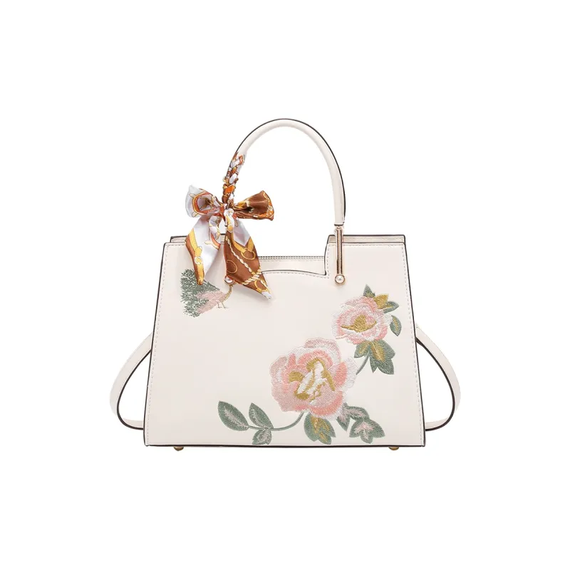 H YXIANG Microfiber Synthetic Leather Handbag Women's Multicolor-5