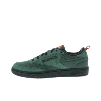 Reebok CLUB C 85 Wear resistant And Lightweight Low Top Skateboard Shoes Unisex Green