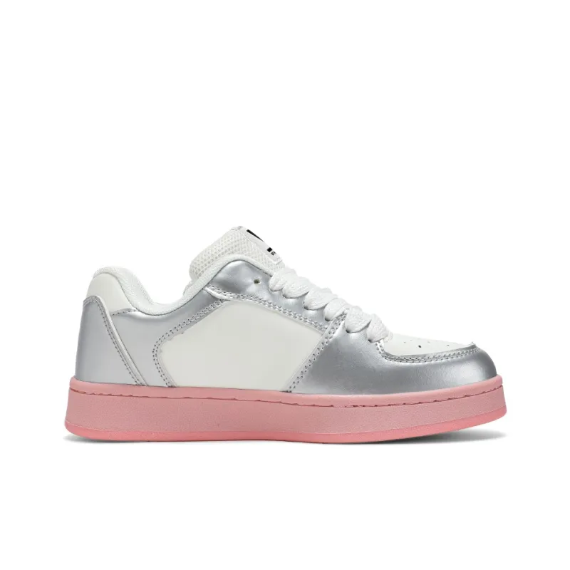 White Sands Slip Resistant, Abrasion Resistant, Breathable, Lightweight Low Top Skateboard Shoes Unisex-33