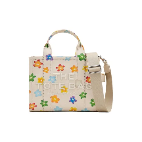 MARC JACOBS Canvas Bag, Tote Bag, Shopping Bag, Shoulder Bag, Crossbody Bag, Handbag Medium Size Women's White