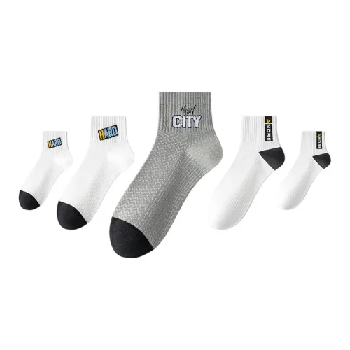 ROBINHOOD Mid Calf Socks Men's 5 Pack