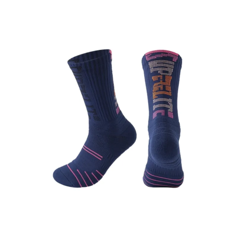 Gentle Welcome Basketball Socks Unisex-4
