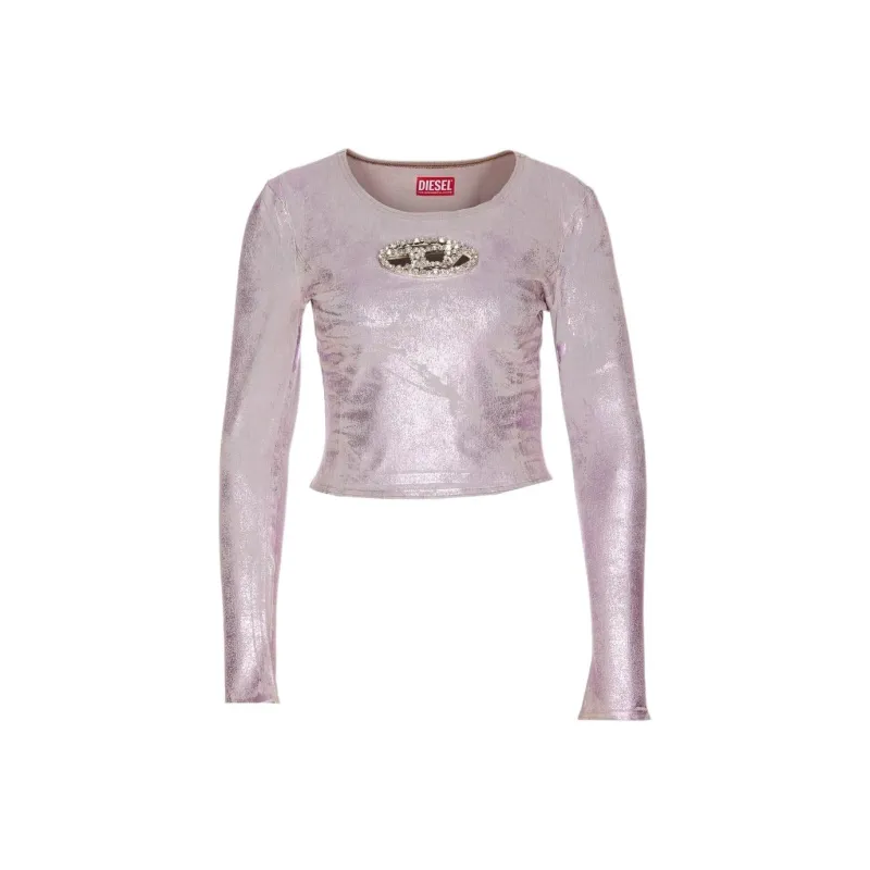 DIESEL T Shirts Women's Pink-0
