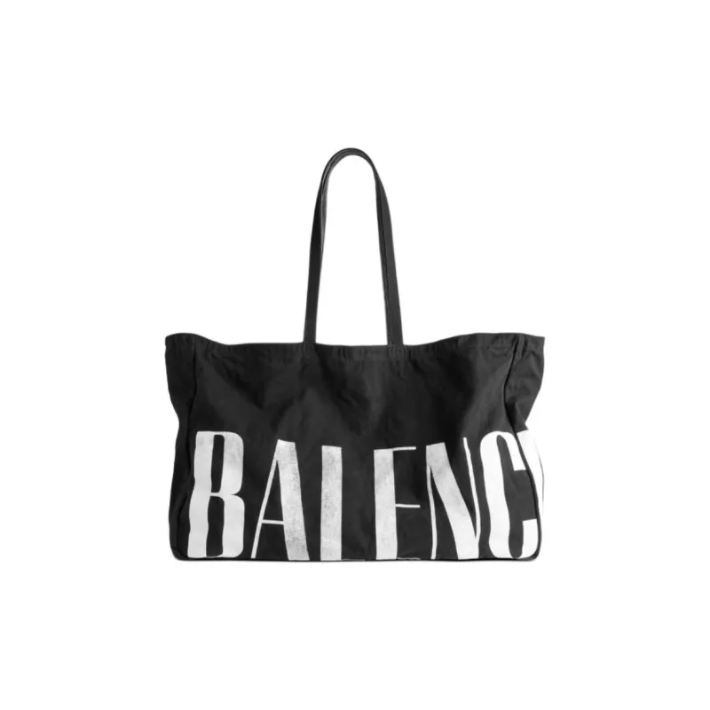 Balenciaga EDITOR Fabric Tote Bag, Shopping Bag, Shoulder Bag Tubas Women's Black-0