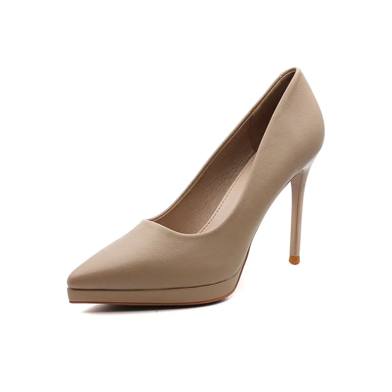 Lan Miao Slim Heel High Heels Women's-7