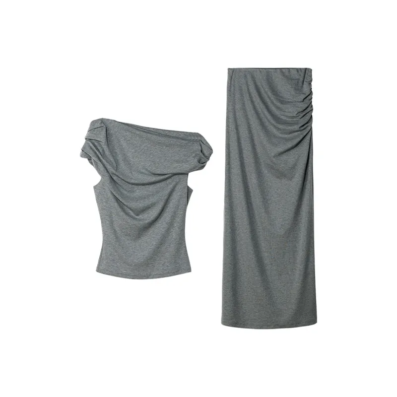 NancyCavally Two Piece Skirt Sets Women's-1