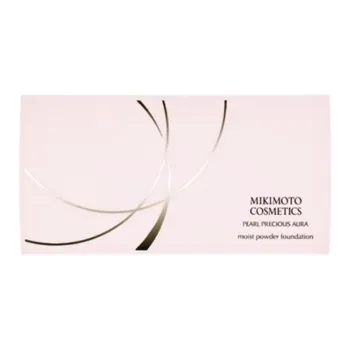 MIKIMOTO Moist Foundation Box Portable Convenient