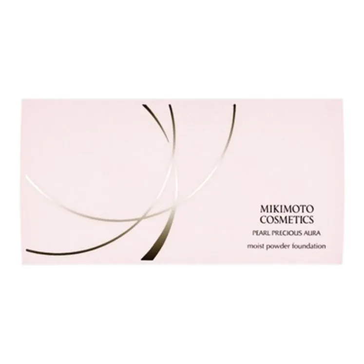 MIKIMOTO Moist Foundation Box Portable Convenient-0