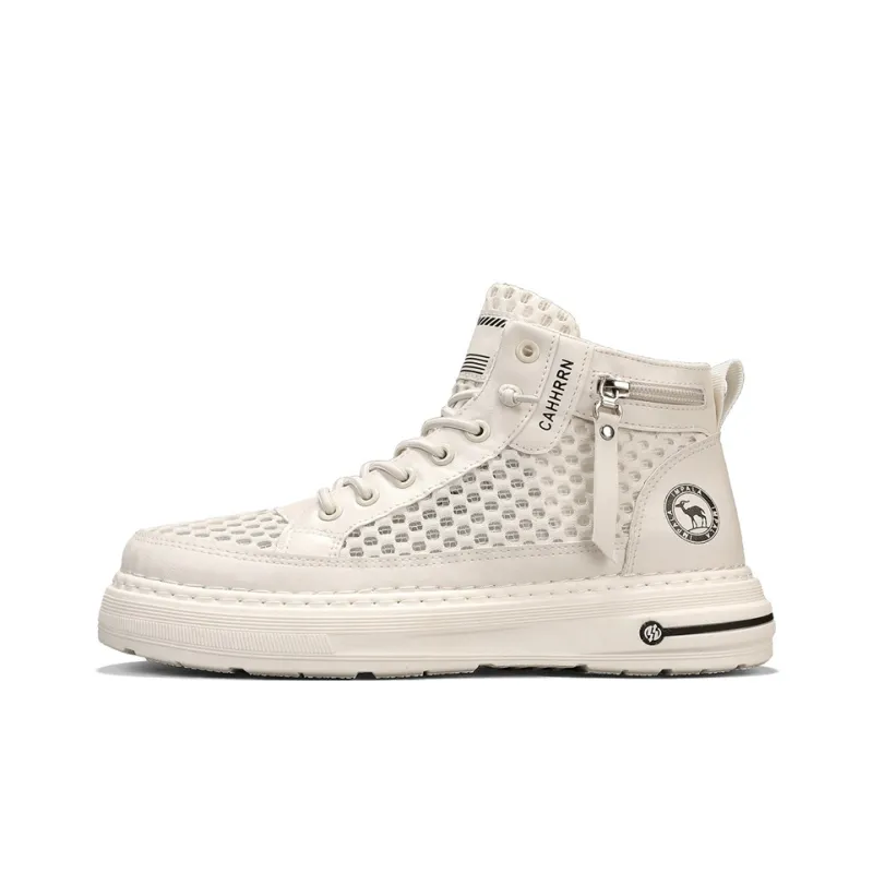 Sportful Coverage, Slip Resistant, Quick Dry, Moisture Wicking High Top Skateboard Shoes Men's-9
