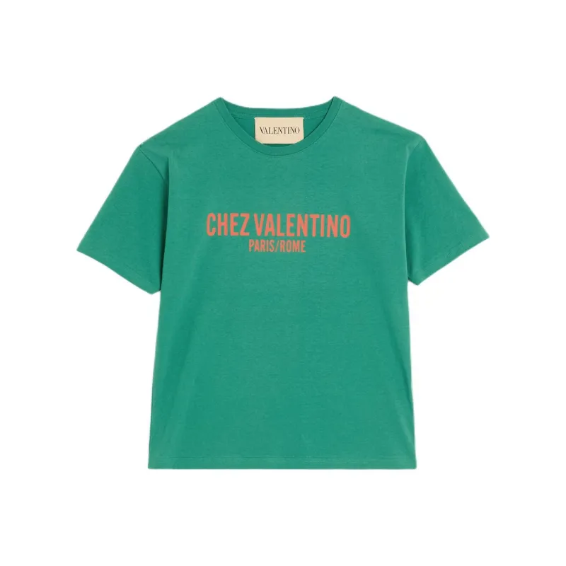 Valentino SS25 T Shirt Men's Green-0