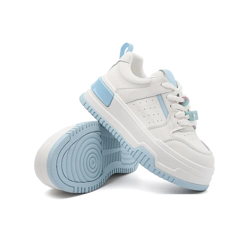 Liddy Lightweight, Height Enhancing, Breathable, Abrasion Resistant Low Top Skateboard Shoes Women's-4