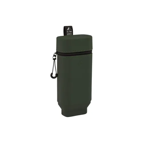 LIHITLAB Upright, With Magnet, Olive A7759 22 Pencil Case/pencil Box