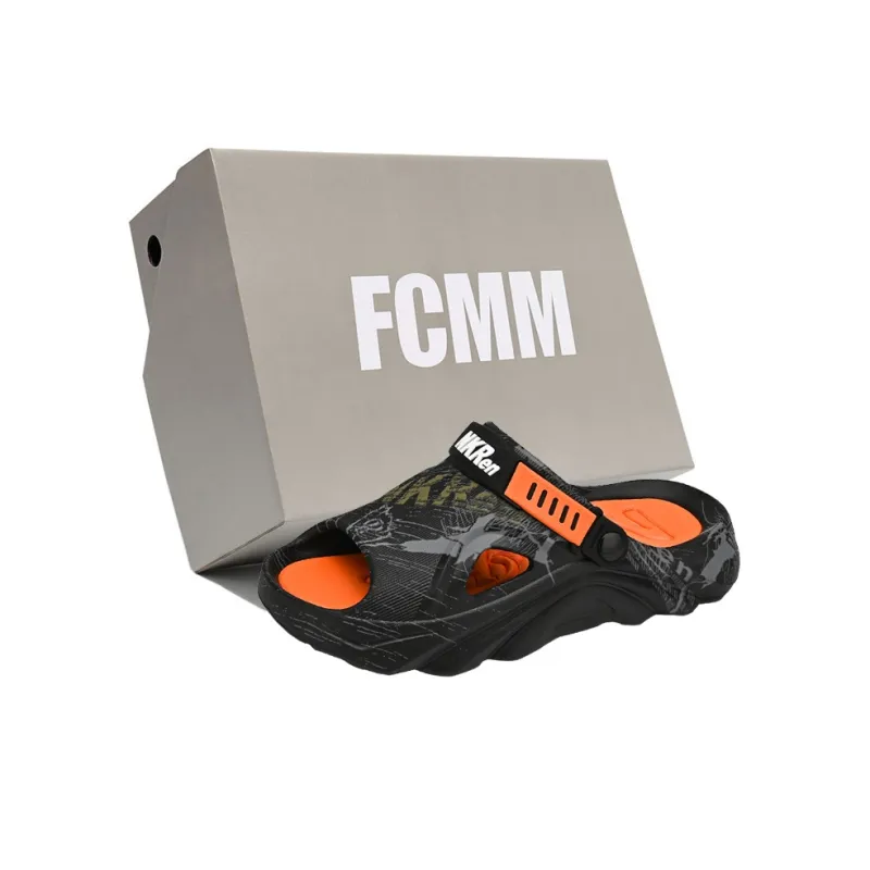 FCMM Beach Sandals Men Khaki/Black/White-6