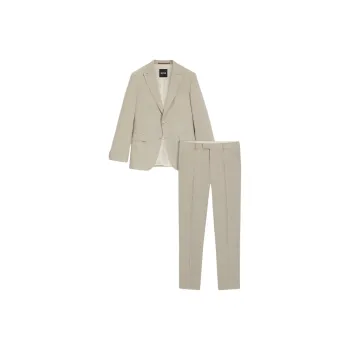 HUGO BOSS Business Suit Men's Natural