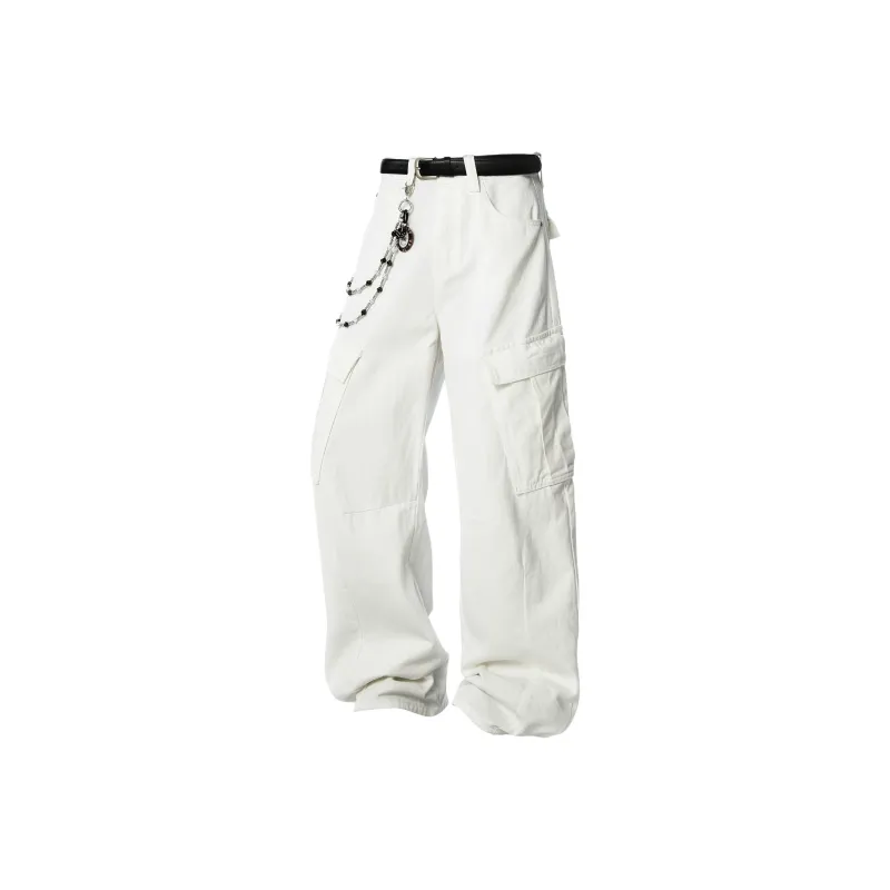 KNOCKSPARK Jeans Unisex White-2