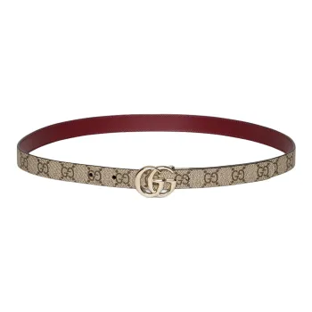 GUCCI Hardware Accessories, Leather, Artificial Leather Belts Women's Beige 2CM