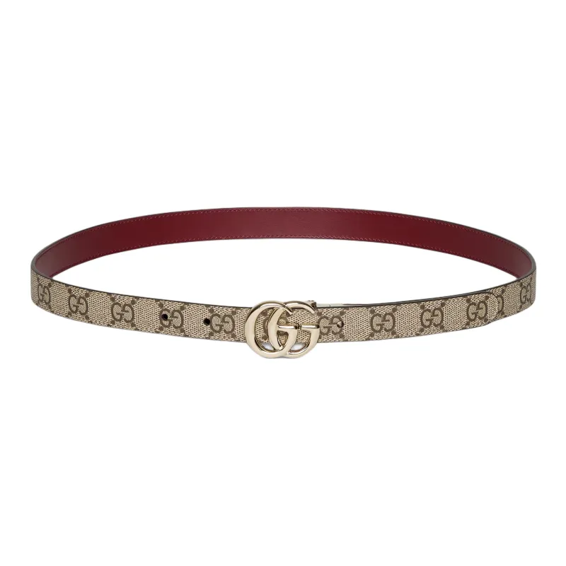 GUCCI Hardware Accessories, Leather, Artificial Leather Belts Women's Beige 2CM-0