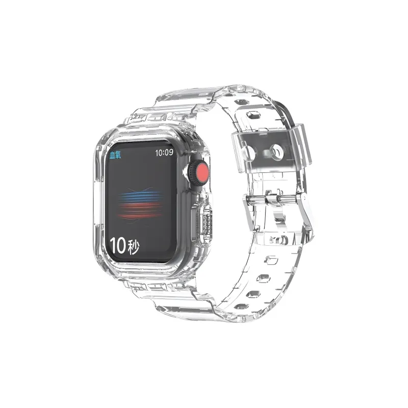 KVZUVUU Apple Compatibility Watch Band TPU Material-0