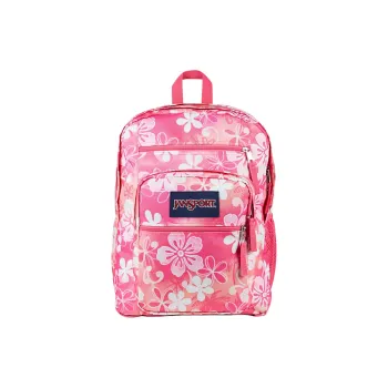 JanSport Polyester Backpack Women's Pink & White