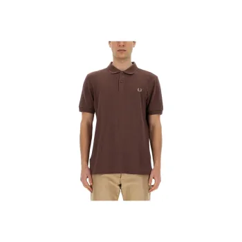 FRED PERRY Polo Shirt Men's Brown