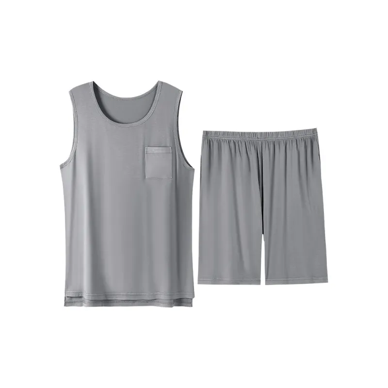 Gentle Welcome Pajama Set Men's Clothing Sets-6