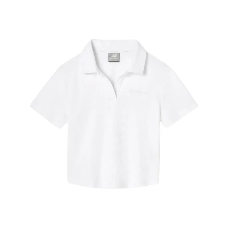 New Balance Polo Shirt Women's White-0