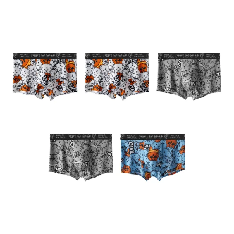 PLANDOO Underpants Men's 5 Pack-8