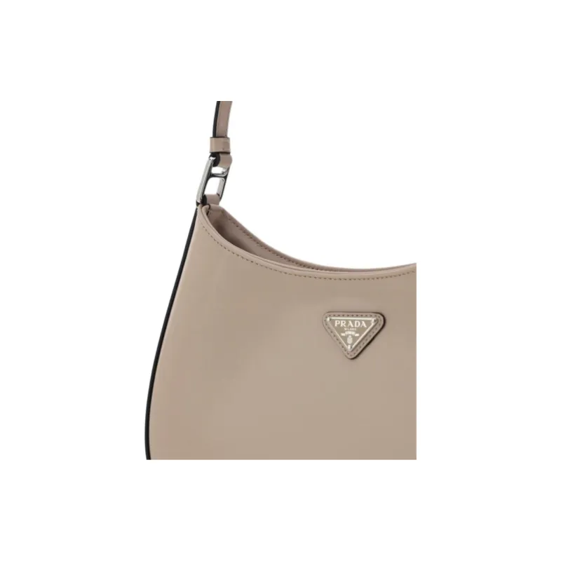 PRADA Cleo Calfskin Shoulder Bag Women's Pink-3