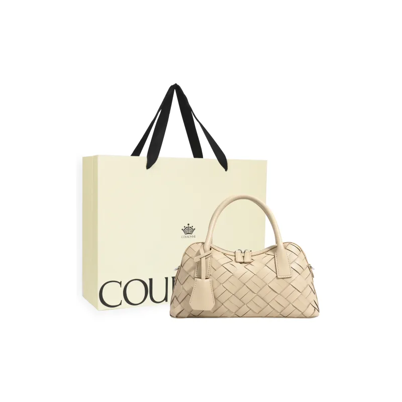 COURONNE Cow Leather Handbag Regular Women's Multicolor-0