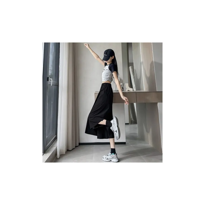MISS VIGOR Casual Long Skirt Women's-5