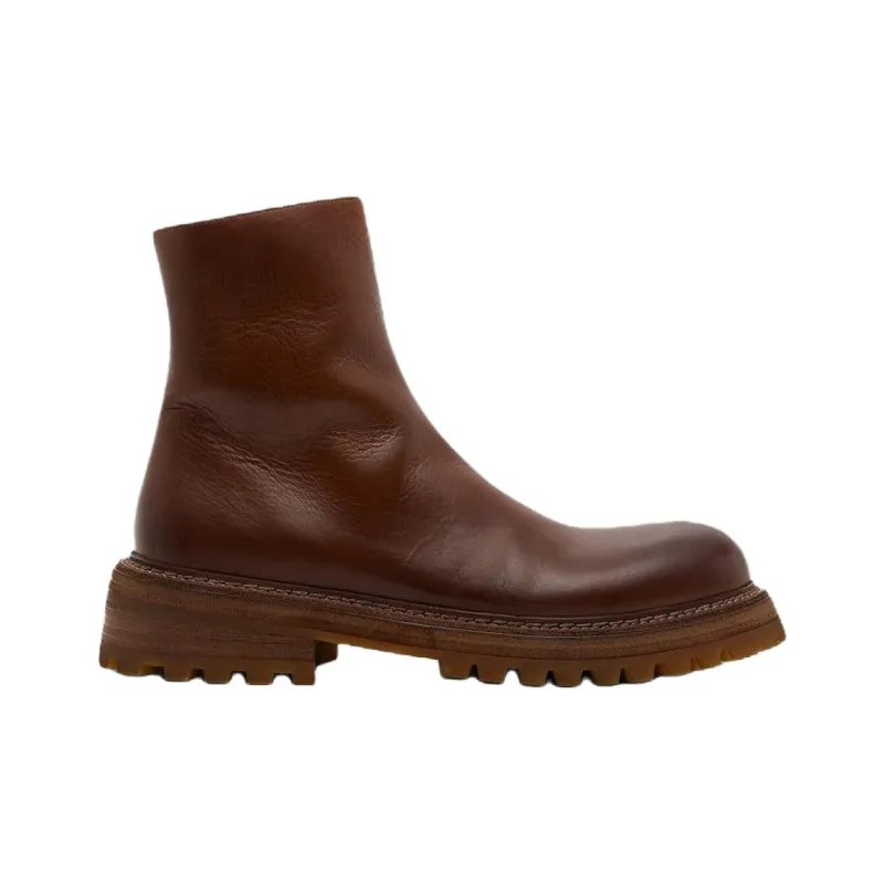 Marsèll Carrucola Ankle Boots Men's Brown-1