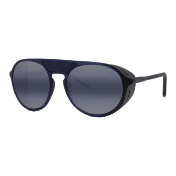 Vuarnet Bio Nylon Round Sunglasses Unisex Blue