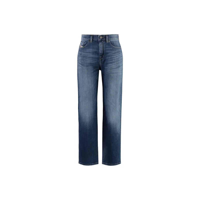 High Waist Denim Jeans-0