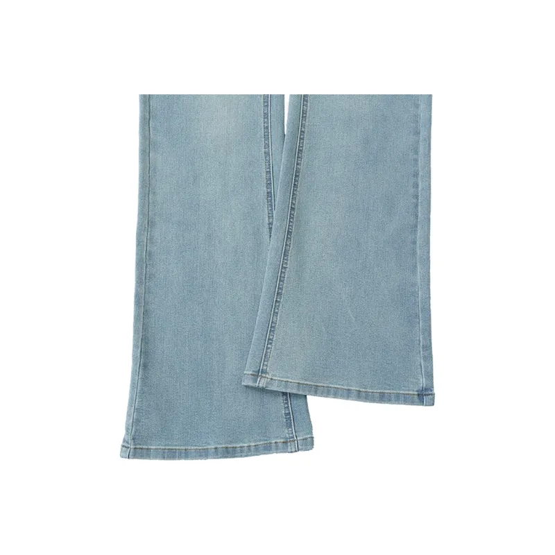 LUYOUYE Jeans Women's Light Blue-3