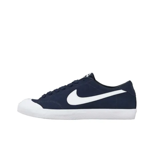 Nike Zoom All Court Low Top Skateboard jeans Men's Blue