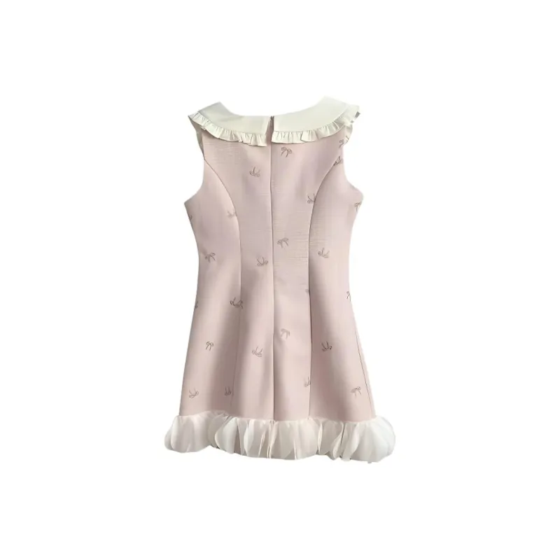 IQC Sleeveless Dresses Women's Light Pink-1