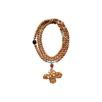 FANGYUANXIAOFU Laoshan Sandalwood Wooden Bracelets Unisex