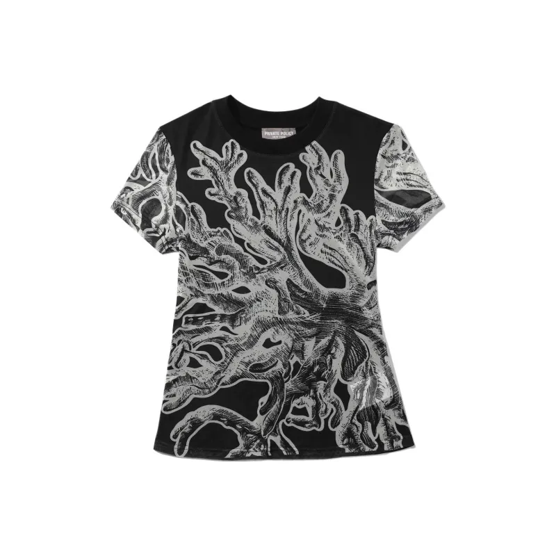 PRIVATE POLICY T Shirts Women's Black-0