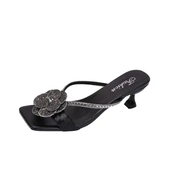 Puppytown Slip Resistant Abrasion Resistant Slide Slippers Women's