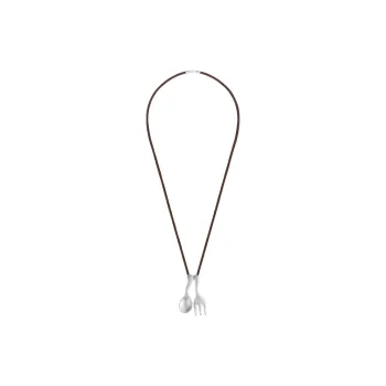 MACE MAVA White Gold Plated Copper Necklaces Unisex