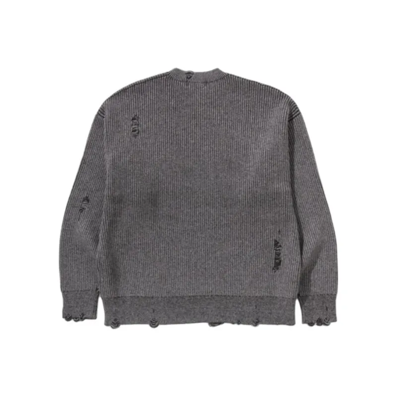 A BATHING APE Sweater Men's Gray-1