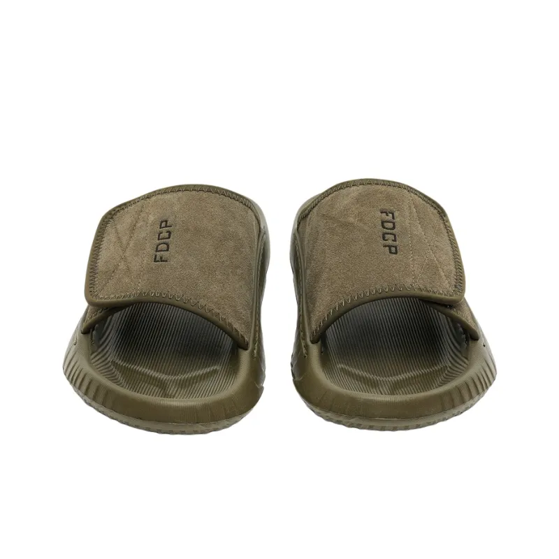 LUOMAIKE Slide Slippers Men's Olive Green-3