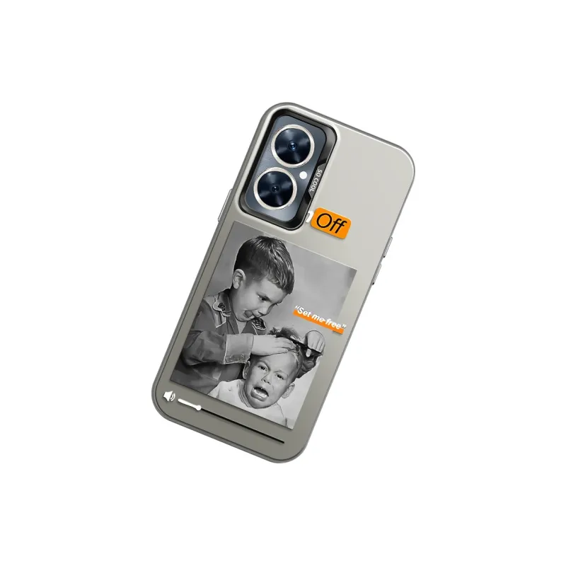 YICAIJIA Matte Material Haircut Boy Y Phone Cases Compatibility With MVMOM 20/30 Trendy And Cool-1